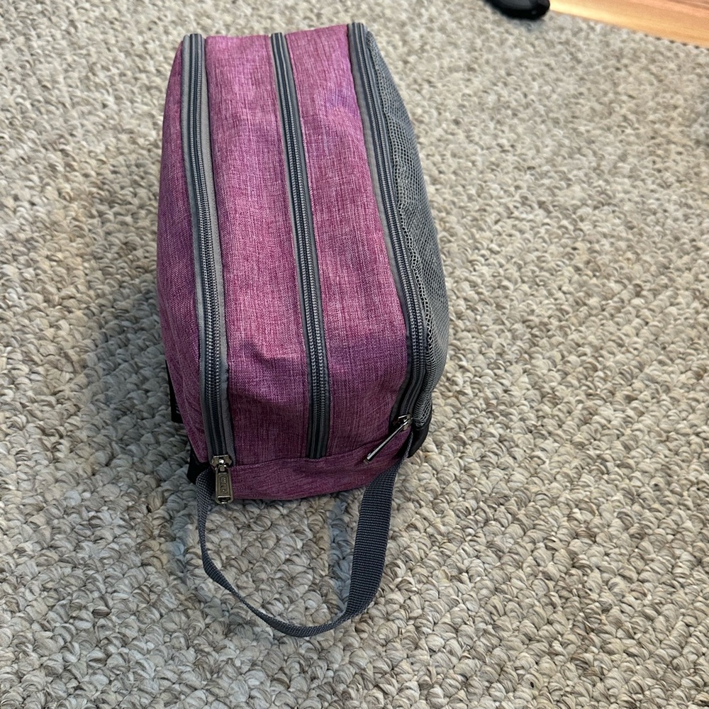 Purple Travel Toiletry Bag
